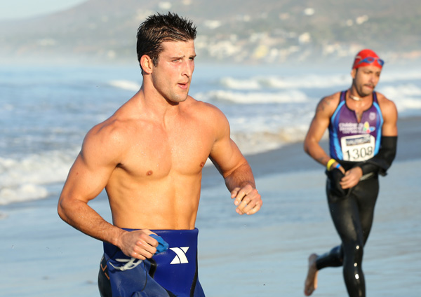Shirtless Parker Young