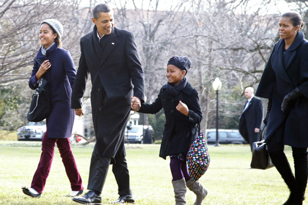 Barack Obama will get a tattoo if his daughters do