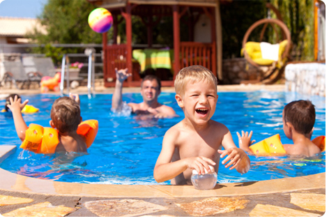 summer pool party