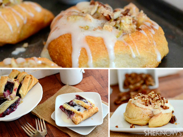 3 Homemade pastries for Mom