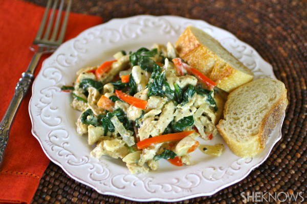 Chicken-less Florentine