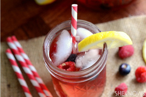 Rose, moscato and mixed berry