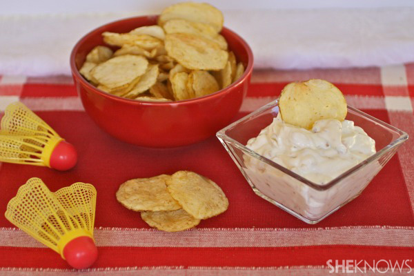 Caramelized onion dip