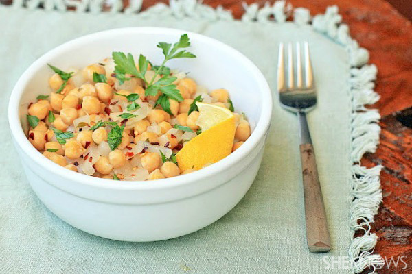 greek garbanzo bean recipes