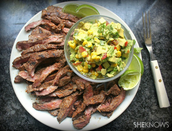 Grilled skirt steak recipe
