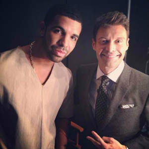 Drake and Ryan Seacrest on Instagram