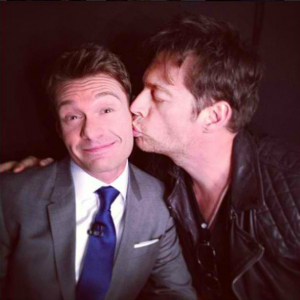 Ryan Seacrest and Harry Connick Jr on Instagram
