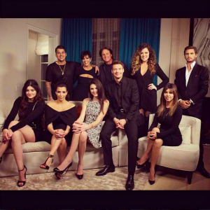 The Kardashians and Ryan Seacrest