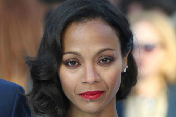 Actress Zoe Saldana