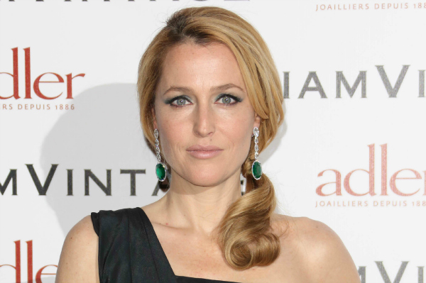 X Files actress Gillian Anderson