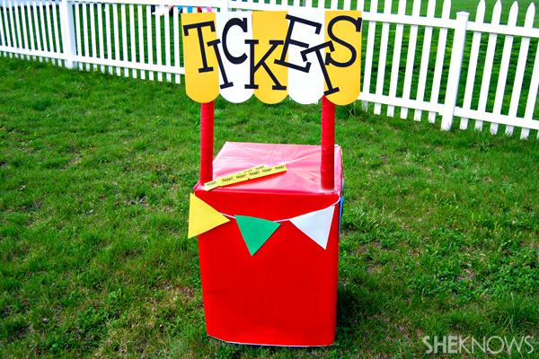 Carnival ticket booth