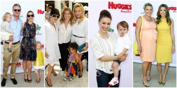 Celebrities at Baby2Baby and Huggies Every Little Bottom Party