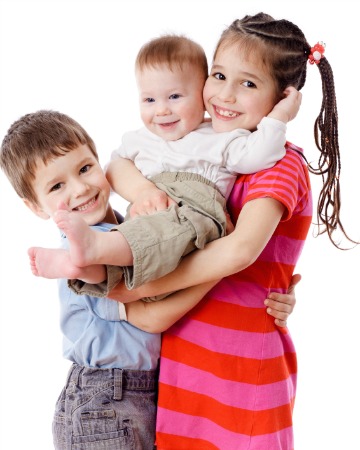 Three siblings