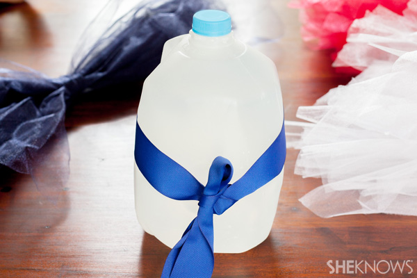 Milk jug for tutu