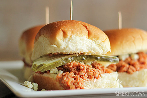 Buffalo sloppy Joe sliders