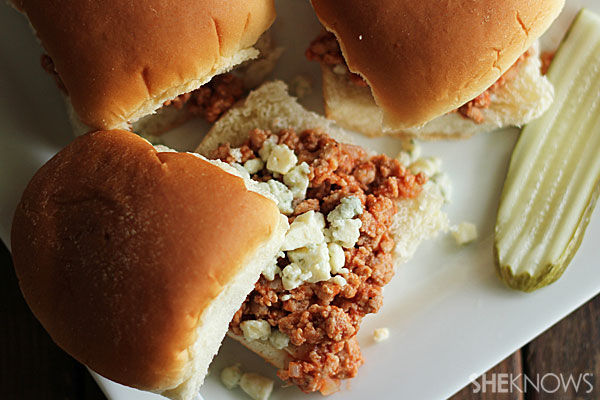 Buffalo sloppy Joe sliders
