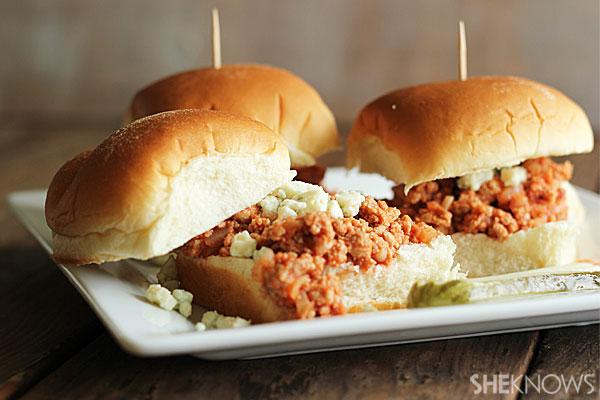 Buffalo sloppy Joe sliders