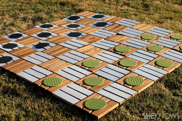 Super sized checker board