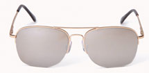FOREVER 21's Square-Frame Aviator Sunglasses