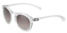 Calvin Klein's Round Canvas Frame sunglasses
