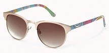 Retro Half-Frame Cat Eye sunglasses