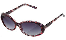 Simply Vera Wang Tortoise Oval Sunglasses
