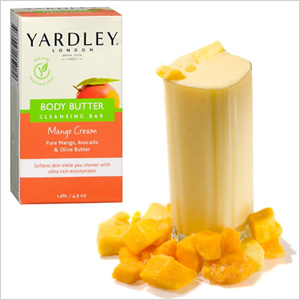 Mango smoothie & Yardley