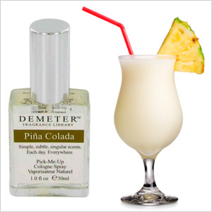 Pina colada & Demeter Fragrance