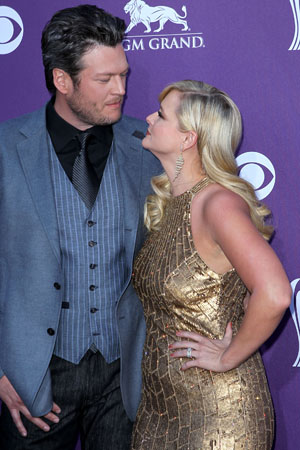 Blake Shelton and Miranda Lambert