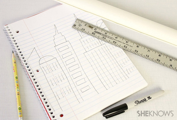 How to make a Metropolis cityscape backdrop