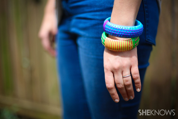 How to replicate designer bangles