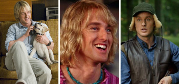 Owen Wilson in roles we love