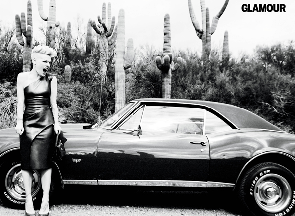 Pink Glamour magazine June 2013