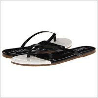 French tips flip flops