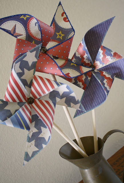 Patriotic Pinwheels