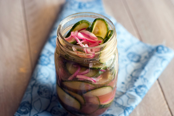 Marinated cucumber salad recipe