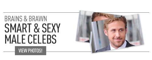 Smart & sexy male celebs banner