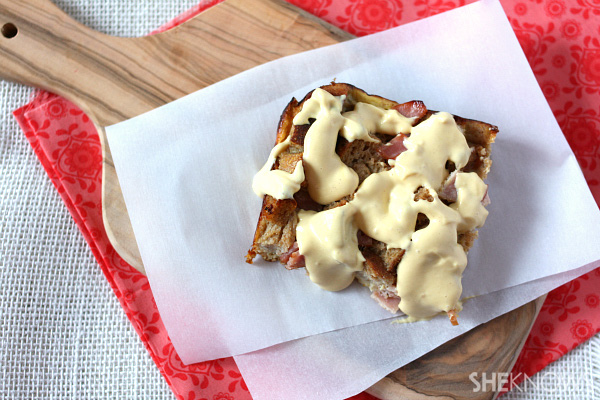 Eggs Benedict casserole