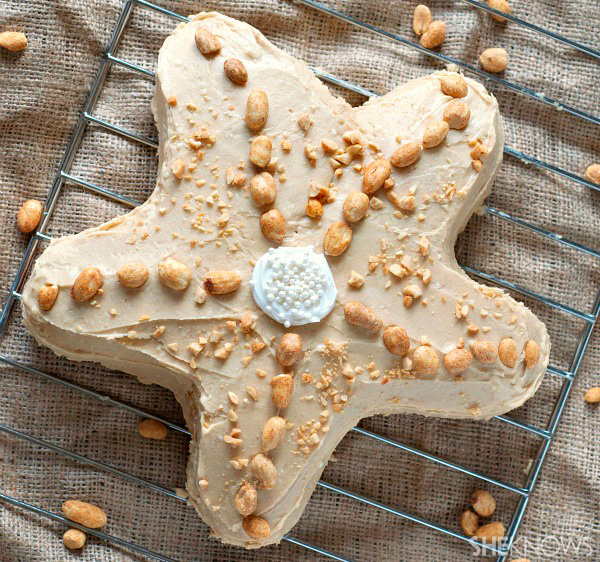 Peanut butter starfish cake