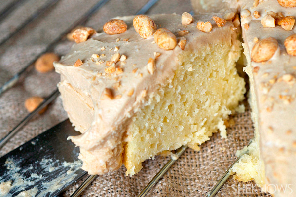Peanut butter starfish cake
