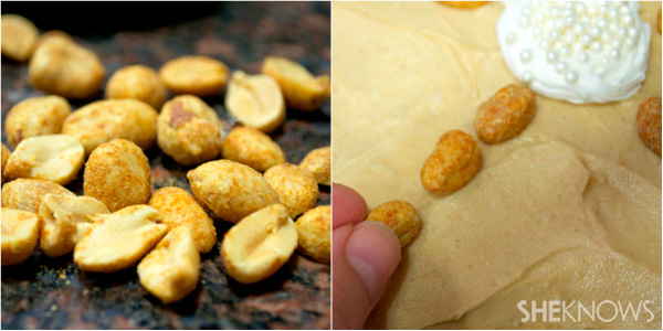 Peanut butter starfish cake