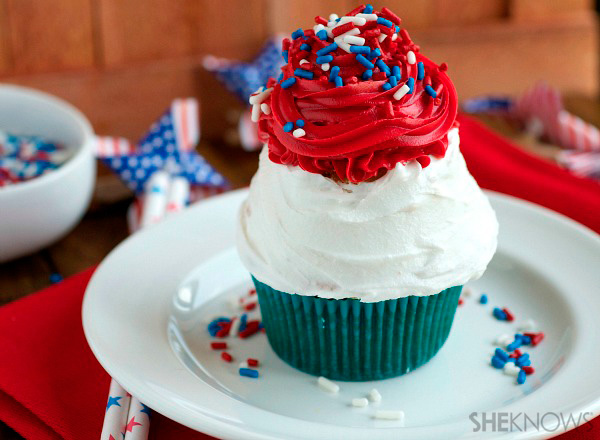 Rocket pop cupcakes