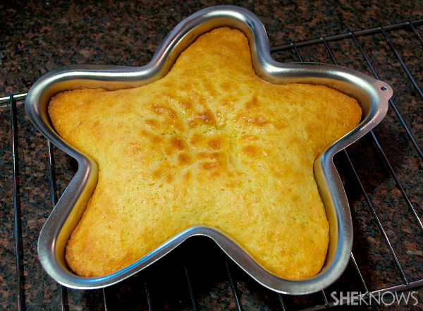 Peanut butter starfish cake