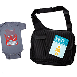 Pinstripe Dad-to-be Set