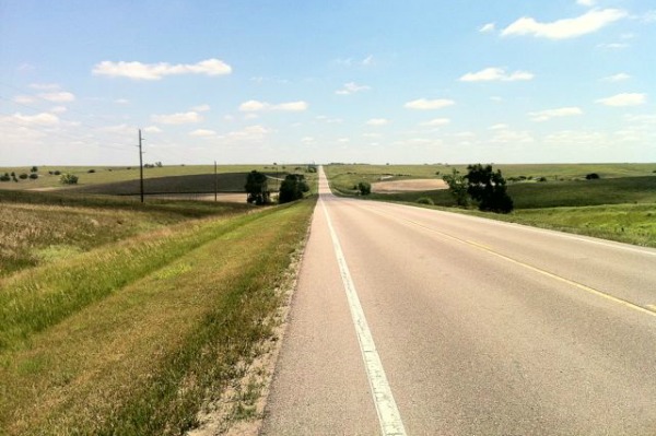 Highway 36 in Kansas
