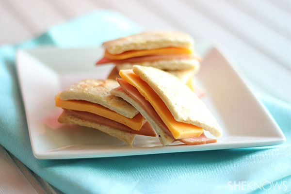 homemade cracker sandwiches