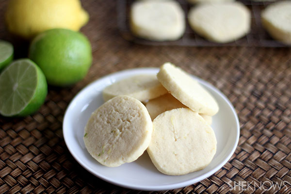 Slice-and-Bake Citrus Shortbread Cookies