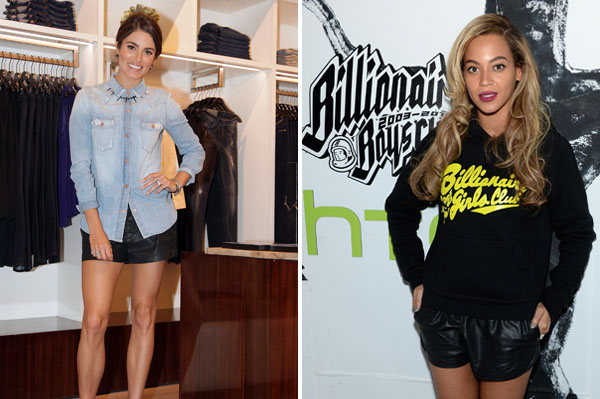 Nikki Reed and Beyoncé