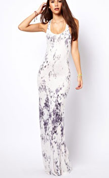 ASOS Only Tie Dye Maxi Dress