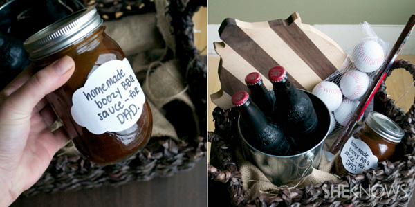 Gift basket for Father's Day